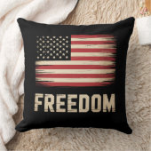 Freedom Costume for Men Women Patriotic クッション (ブランケット)