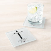 Freedom Cross ガラスコースター (アングル)