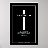 Freedom Cross ポスター (正面)