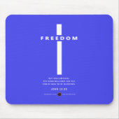 Freedom Cross マウスパッド (正面)