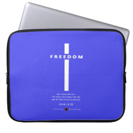 Freedom Cross ラップトップスリーブ