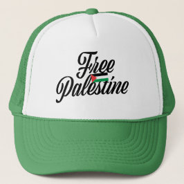 Freedom Crown: 「Free Palestine」アドボカシー帽子 キャップ