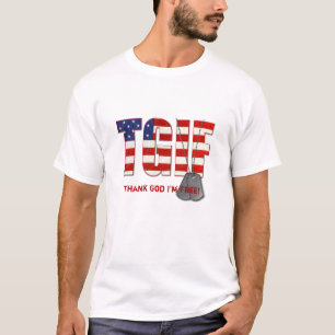 Freedom Dogタグ Tシャツ