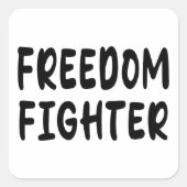 Freedom Fighter スクエアシール (正面)
