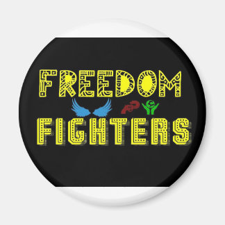 freedom fighters新しいロゴ マグネット