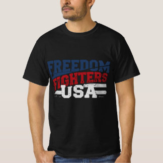 Freedom Fighters USA愛国的Tシャツ – アメリカ Tシャツ