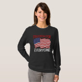 Freedom For Everyone Patriotic America USA Flag 4t Tシャツ (正面フル)