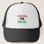 Freedom For Gaza Gaza Genocide キャップ (正面)