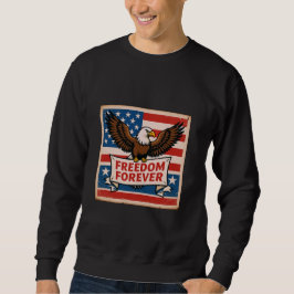 Freedom Forever American Eagle Sweatshirt スウェットシャツ