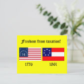 Freedom from Taxation ポストカード (スタンド正面)