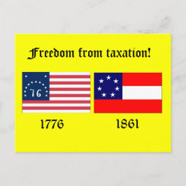 Freedom from Taxation ポストカード