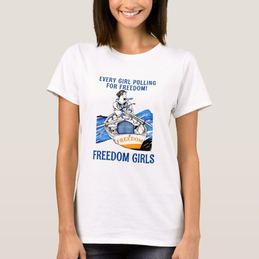 FREEDOM GIRLS (軽量) Tシャツ (正面)