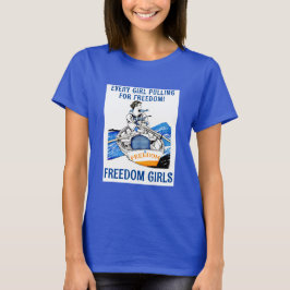 FREEDOM GIRLS (Dark) Tシャツ