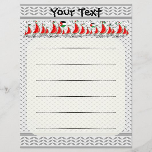 Freedom Global Sumud Flotilla Boats to Gaza チラシ (正面)