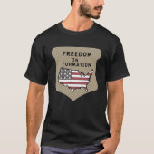 Freedom in Formation - Unity in Motion Tee Tシャツ (正面)