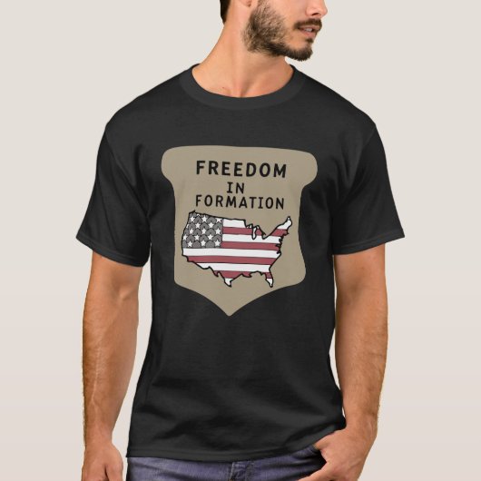 Freedom in Formation - Unity in Motion Tee Tシャツ (正面)