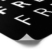 FREEDOM. Inspiration ポスター (角)