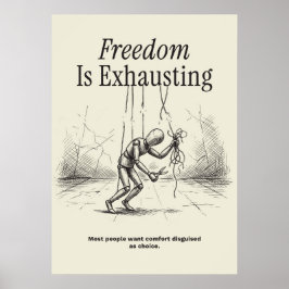 Freedom Is Exhausting ポスター