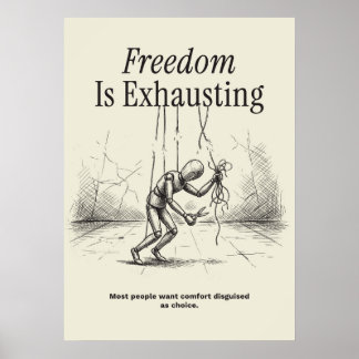 Freedom Is Exhausting ポスター