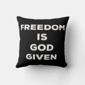 Freedom Is God Given クッション (裏面)
