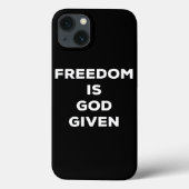 Freedom Is God Given Case-Mate iPhoneケース (裏面)