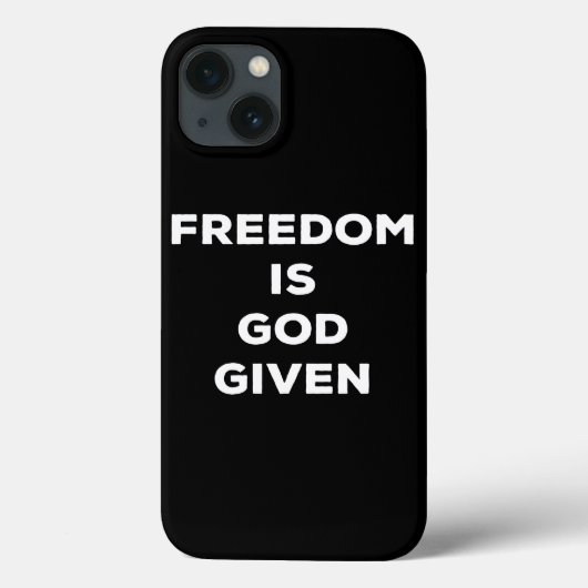 Freedom Is God Given Case-Mate iPhoneケース (裏面)