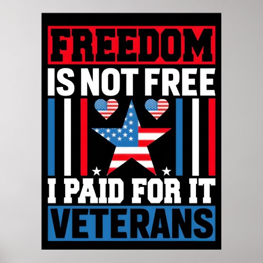 Freedom Is not Free – Thank You, Veterans, 2025,  ポスター (正面)