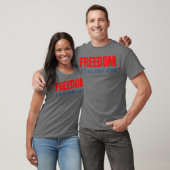 Freedom Its All About Jesus Christian Patriot Tシャツ (ユニセックス)