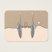 Freedom Minimalist Jewelry Display Card