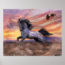 Freedom Mustang 20"x16"値，マット – オプションを参照