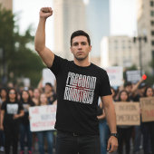 Freedom Over Biometrics - Human Rights Tシャツ