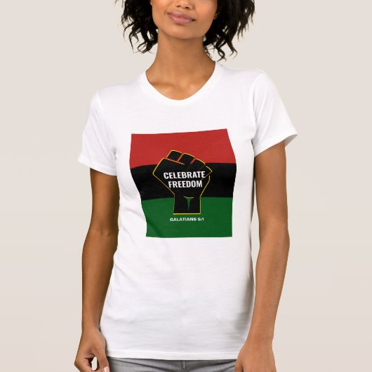 FREEDOM Pan African Christian第11回Tシャツ Tシャツ (正面)