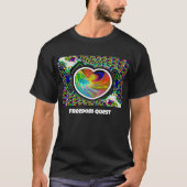 Freedom Quest Heart Tシャツ (正面)