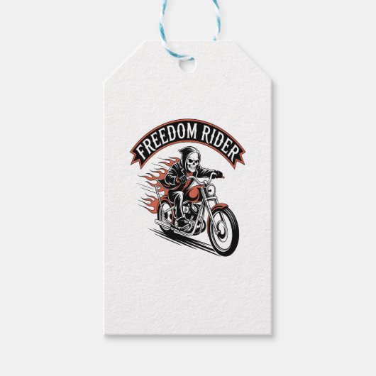 FreeDom Rider Biker ギフトタグ (正面)