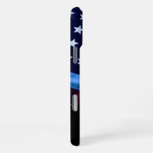 "Freedom Soars – Patriotic Eagle Edition" iPhoneケース (右側面)