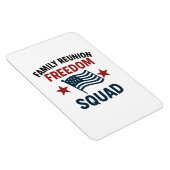 Freedom Squad Family Reunion Shirt – USA Patriotic マグネット (右側)
