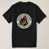 Freedom Squatchers "反社会的" Tシャツ (デザイン裏面)