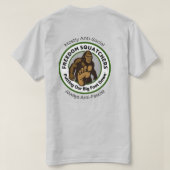 Freedom Squatchers "反社会的" Tシャツ (デザイン裏面)