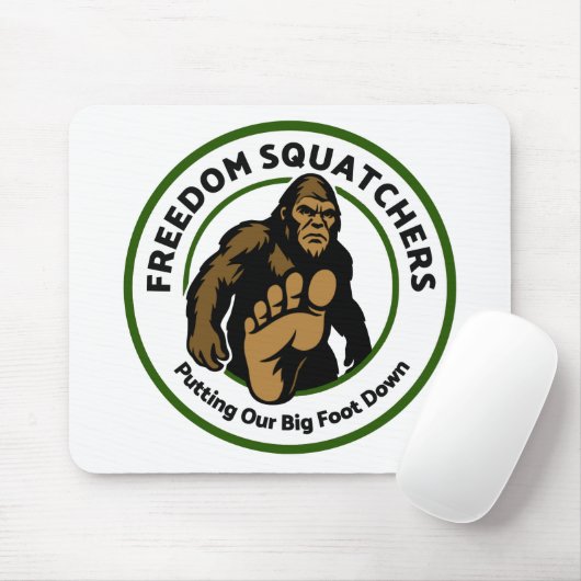 Freedom Squatchers "Big Foot Down" Mouse Pad マウスパッド (マウス)