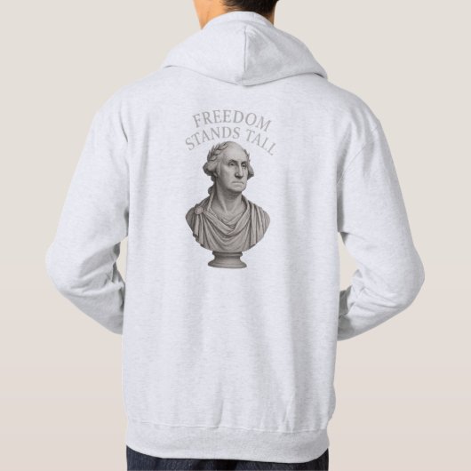 Freedom Stands Tall – Eternal Dignity パーカ (裏面)
