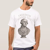 Freedom Stands Tall – Eternal Dignity Tシャツ (正面)
