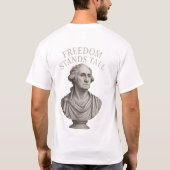 Freedom Stands Tall – Eternal Dignity Tシャツ (裏面)