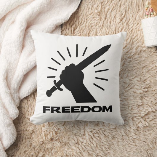 freedom sword graphic クッション (ブランケット)