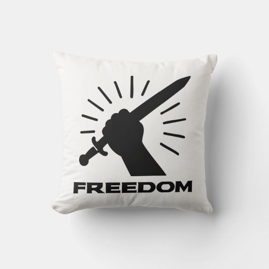 freedom sword graphic クッション (正面)