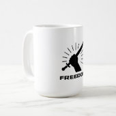 freedom sword graphic コーヒーマグカップ (正面左)