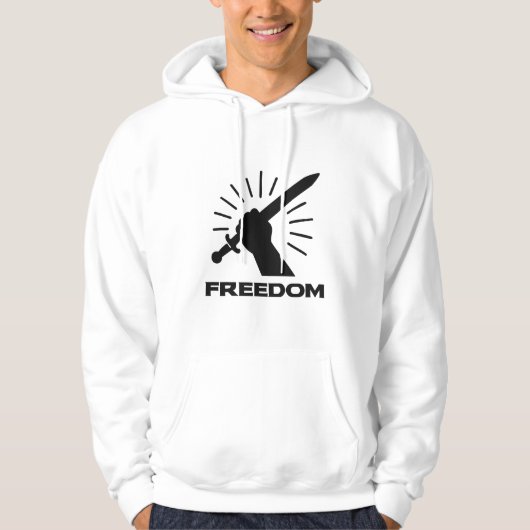 freedom sword graphic パーカ (正面)