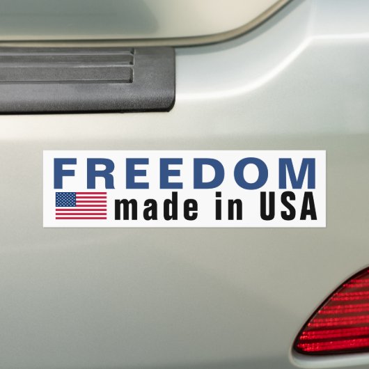 Freedom USAバンパーステッカー バンパーステッカー (車上)