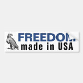 Freedom USA – イーグルバンパーステッカー バンパーステッカー (正面)