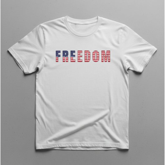 Freedom USA Flag Tシャツ