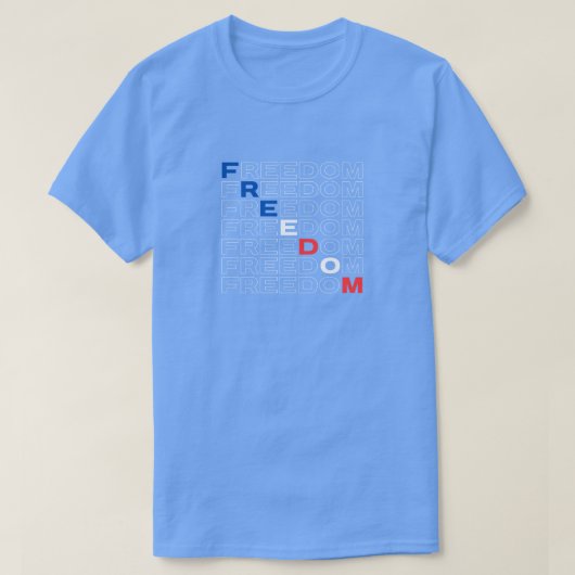 Freedom USA Tシャツ (デザイン正面)